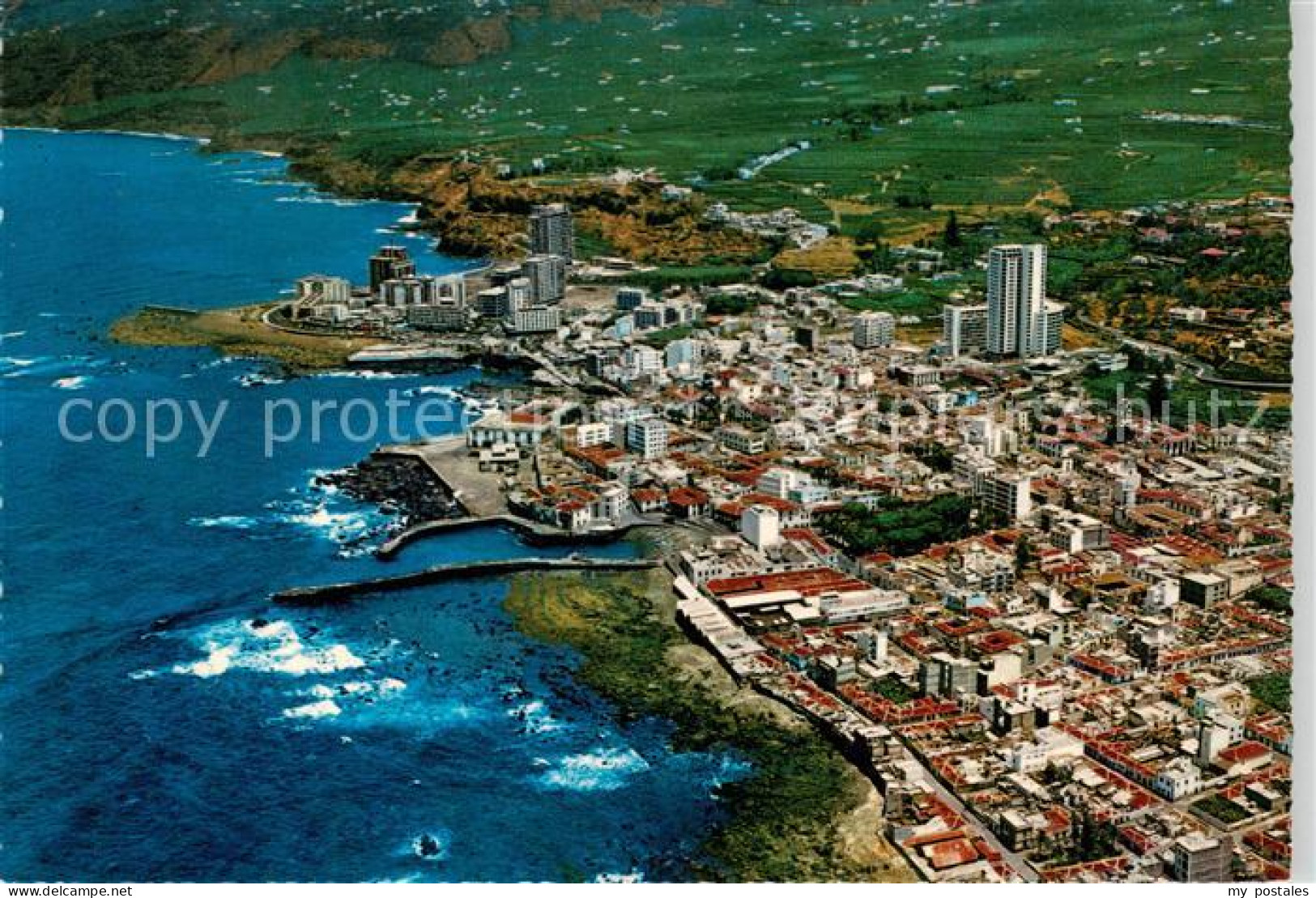 73861856 Puerto-de-la-Cruz Tenerife ES Fliegeraufnahme  - Autres & Non Classés