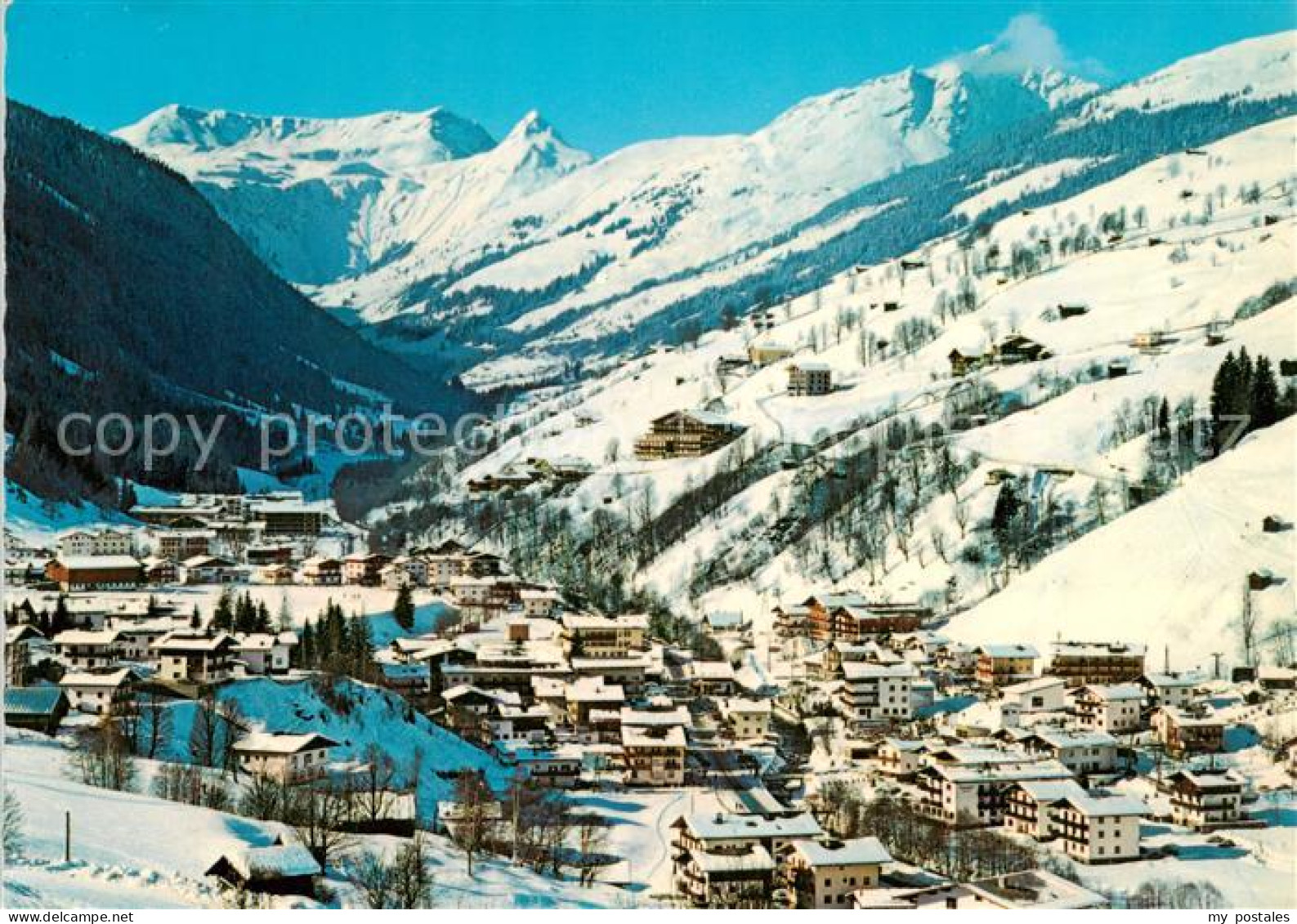 73861830 Hinterglemm Saalbach Mit Trist Saal Und Staffkogel Hinterglemm Saalbach - Andere & Zonder Classificatie