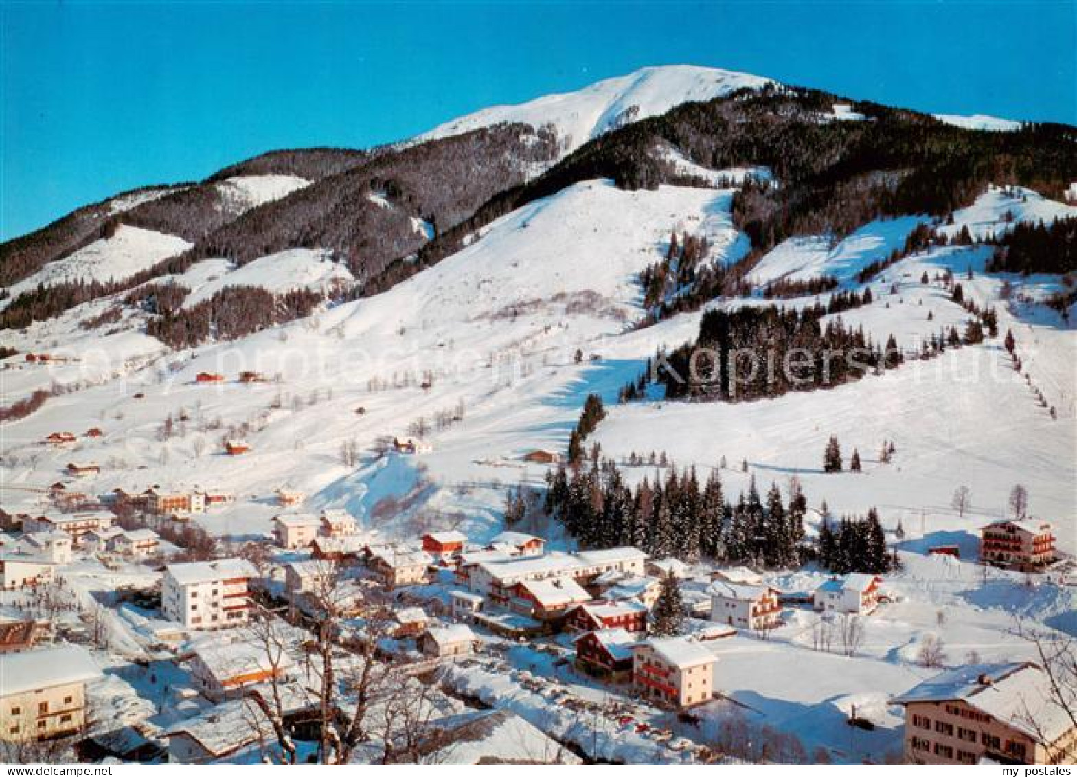 73861826 Hinterglemm Saalbach Mit Schattberg Westgipfel Hinterglemm Saalbach - Altri & Non Classificati