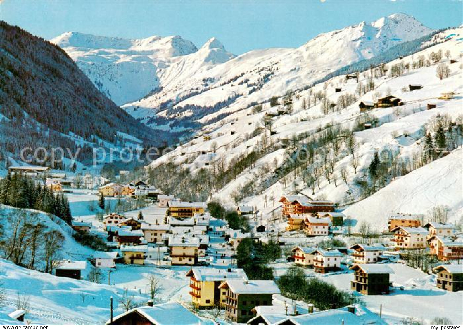 73861818 Hinterglemm Saalbach Mit Trist Saal Und Staffkogel Hinterglemm Saalbach - Otros & Sin Clasificación