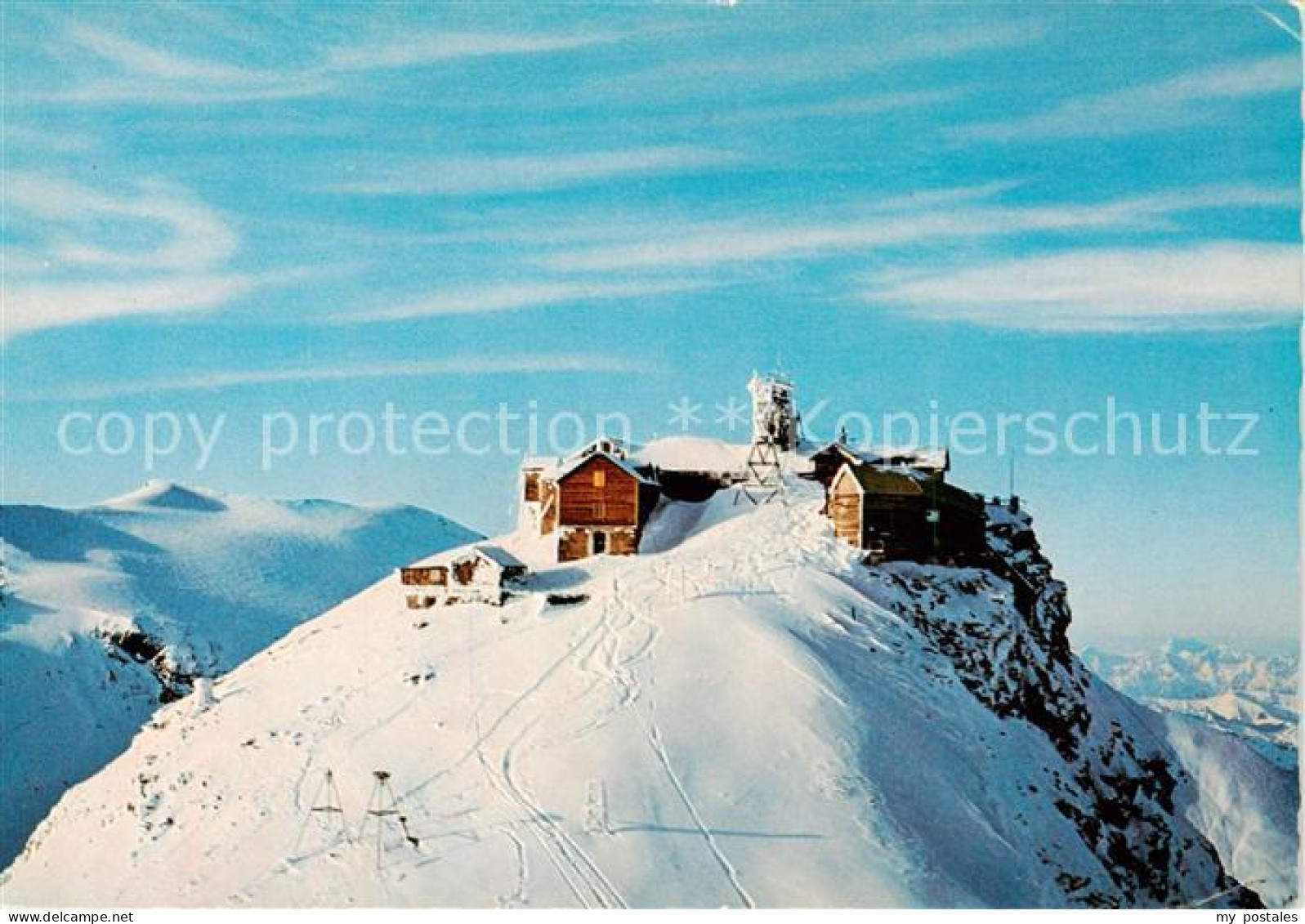 73861816 Rauris-Woerth AT Sonnblick Observatorium Fliegeraufnahme  - Sonstige & Ohne Zuordnung