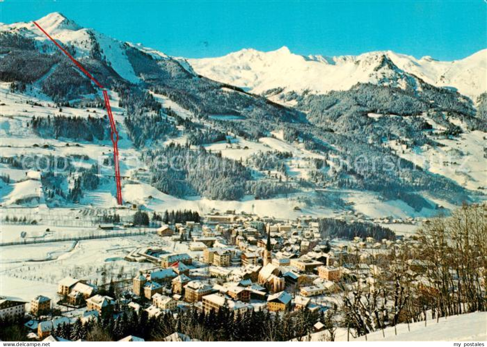 73861782 Bad Hofgastein AT Panorama Mit Hundskopf Und Schlossalmbahn  - Sonstige & Ohne Zuordnung