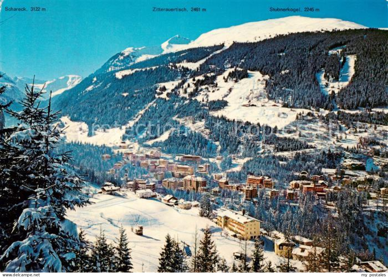 73861780 Badgastein AT Panorama Schareck Zittauertisch Stubnerkogel  - Other & Unclassified