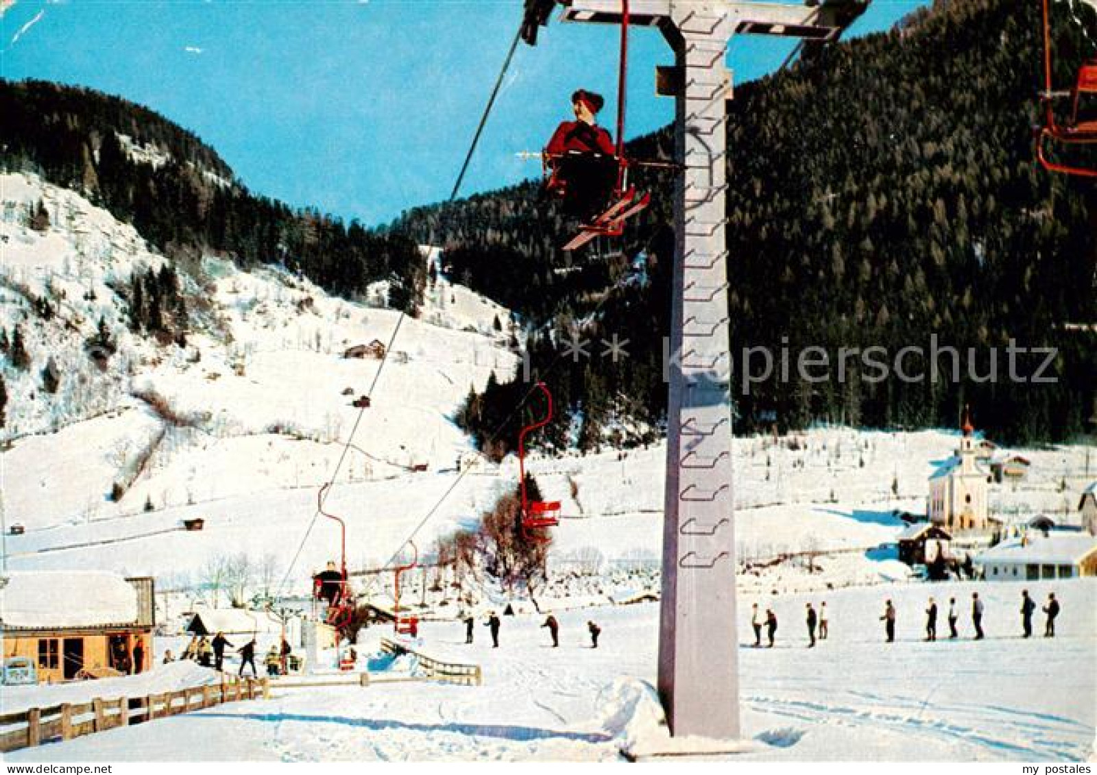 73861765 Flachau Mit Griessenkar Bergbahnen Flachau - Autres & Non Classés