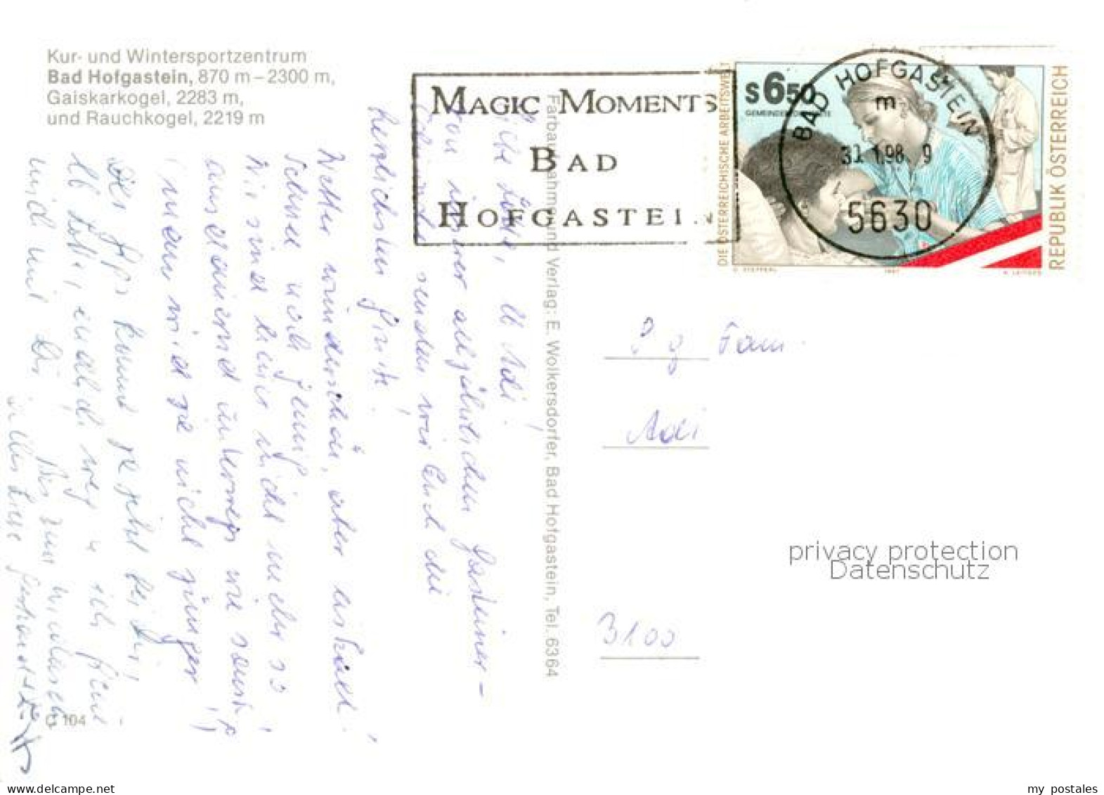 73861731 Bad Hofgastein AT Panorama  - Other & Unclassified