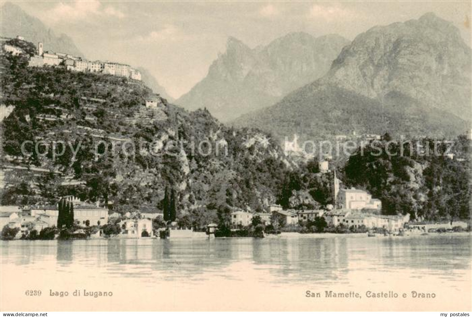 73828308 Lago Di Lugano San Mamette Castello E Drano Lago Di Lugano - Other & Unclassified