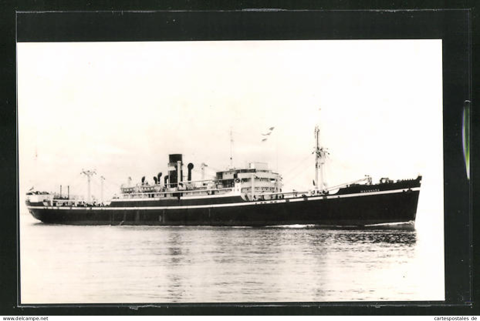 AK Passagierschiff TS Mahanada, T. & J. Brocklebank Liverpool  - Dampfer