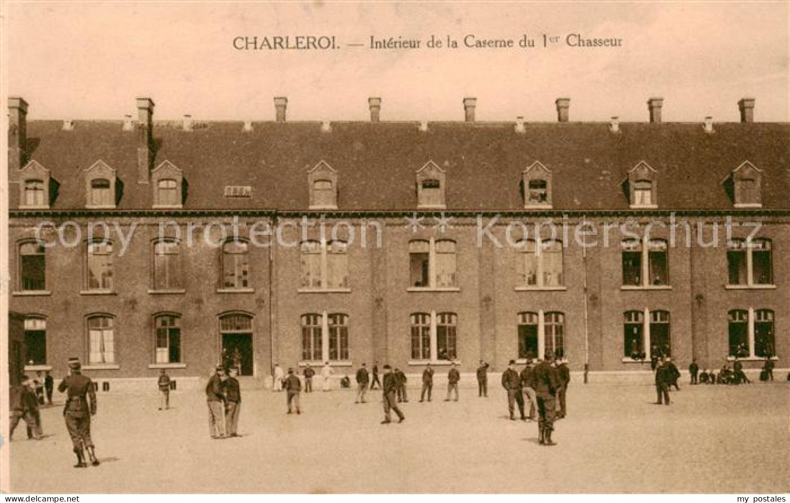 73821967 Charleroi  Belgie Interieur De La Caserne Du 1er Chasseur  - Chimay
