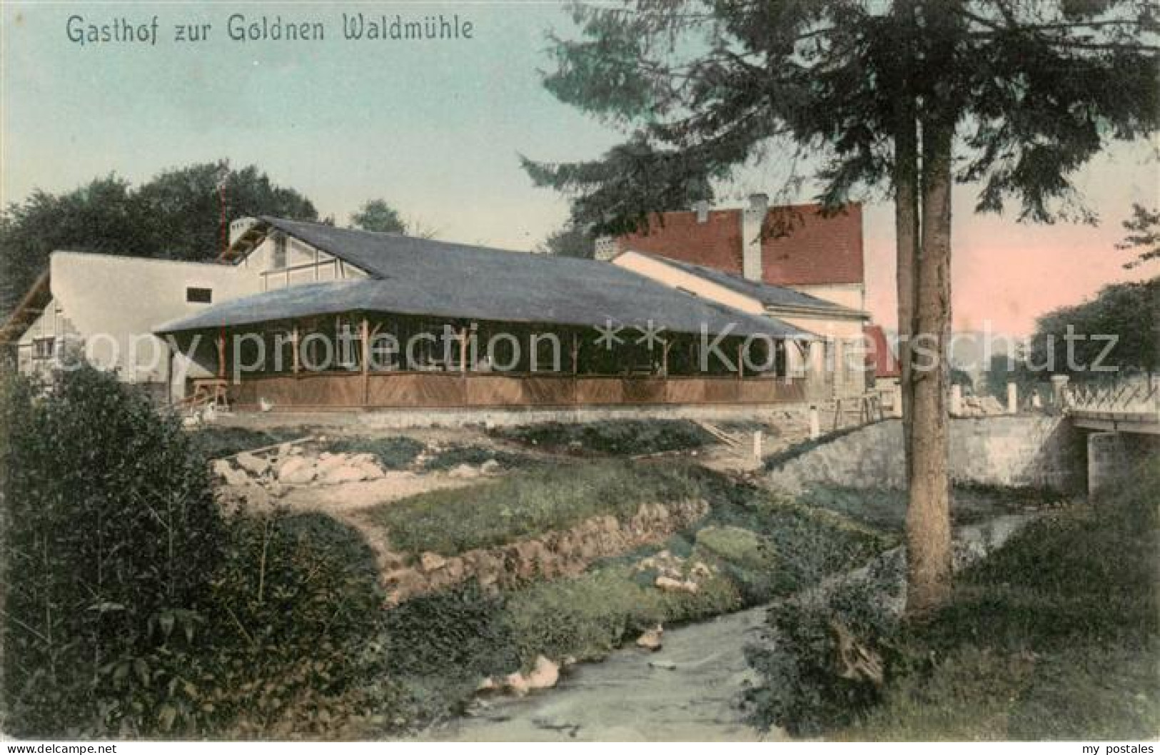 73821946 Gruenhartau Zielenice PL Gasthof Zur Goldnen Waldmuehle  - Poland