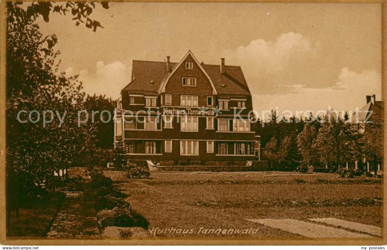 73821938 Benneckenstein Harz Kurhaus Tannenwald Christl Hospiz Benneckenstein Ha - Autres & Non Classés