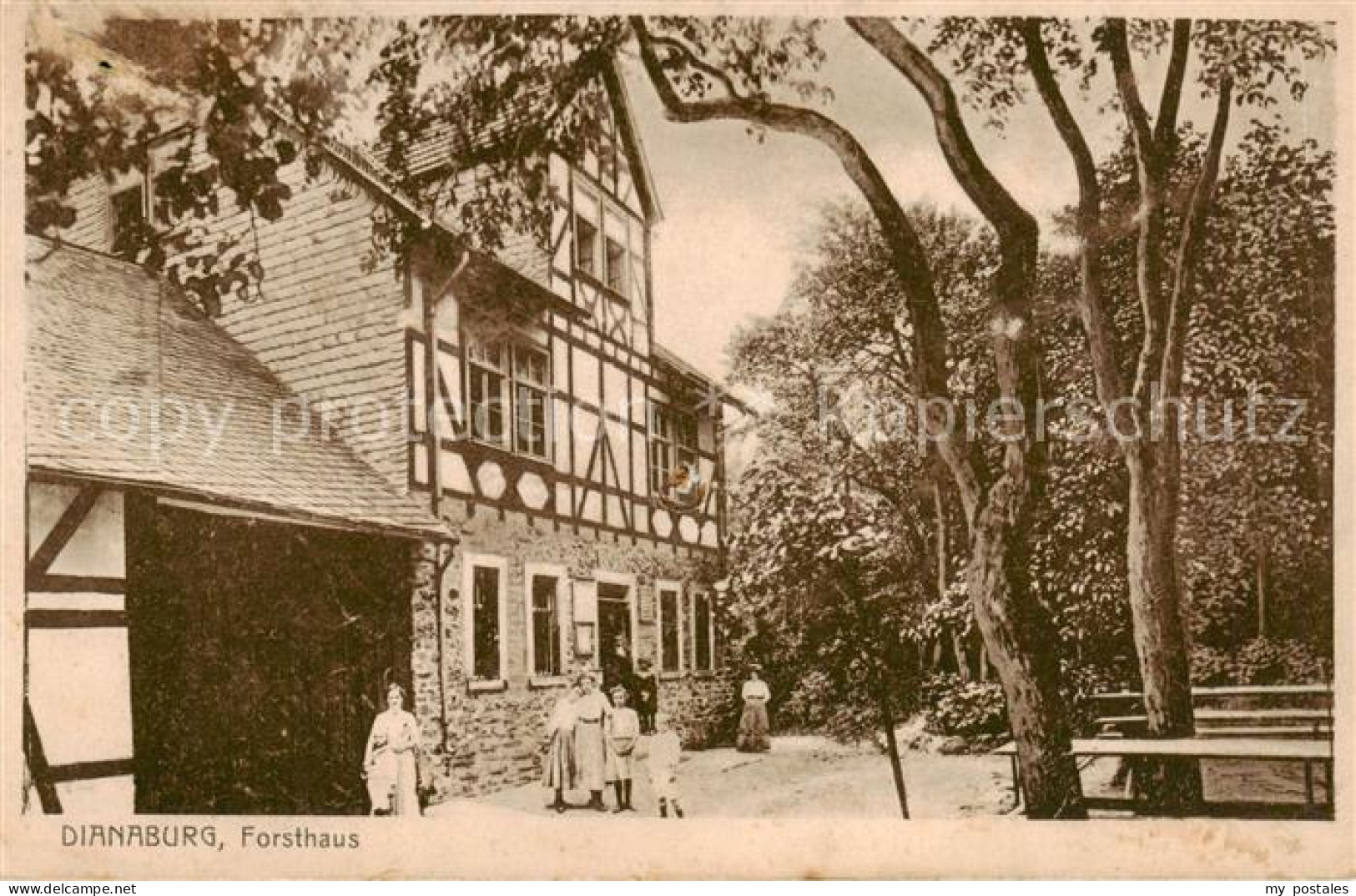 73821876 Dianaburg Greifenstein Hessen Forsthaus  - Other & Unclassified