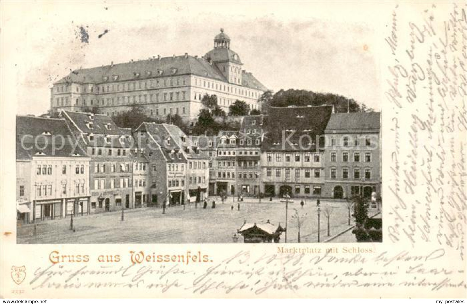 73821799 Weissenfels Saale Marktplatz Mit Schloss Weissenfels Saale - Weissenfels