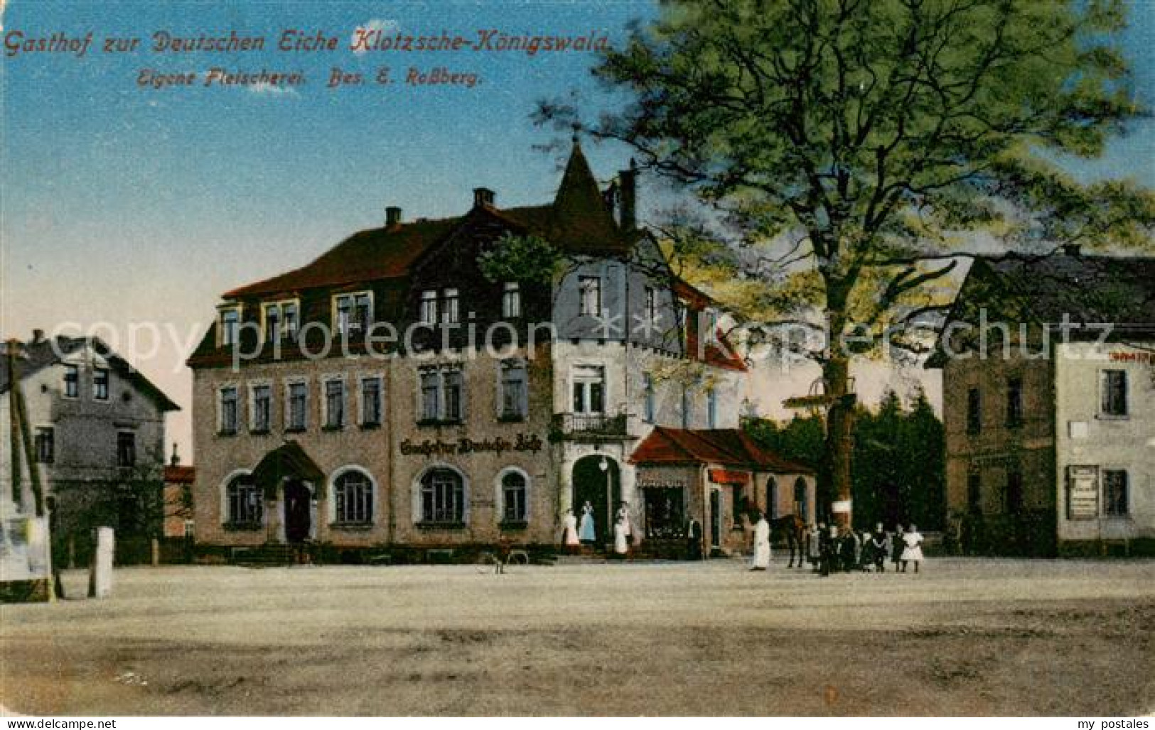 73821725 Klotzsche Dresden Koenigswald Gasthof Zur Deutschen Eiche  - Dresden