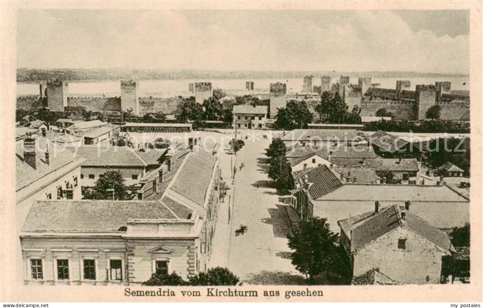 73821670 Semendria Smederevo Jezava Podunavlje Serbija Blick Vom Kirchturm  - Serbia