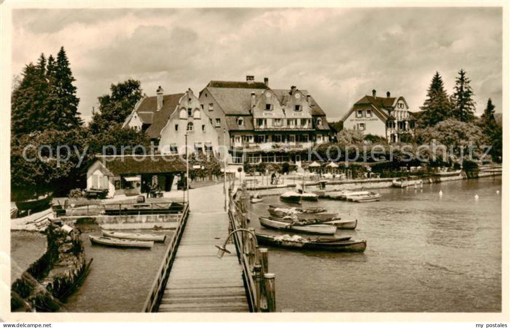 73821638 Wasserburg Bodensee Seegarten Hotel Krone Wasserburg Bodensee - Wasserburg A. Bodensee