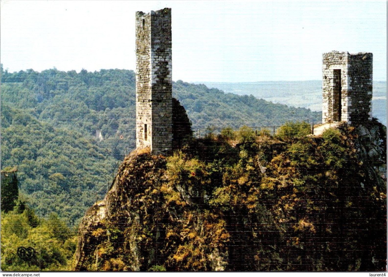 27-4-2024 (3 Z 15) France  - PEyrusse Le Roc (ruin Of Castle) - Castillos