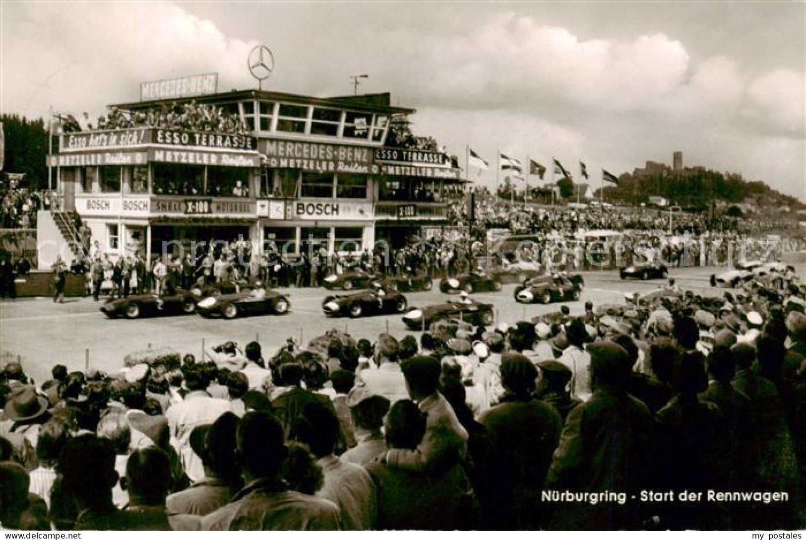 73821598 Nuerburgring Start Der Rennwagen Nuerburgring - Autres & Non Classés