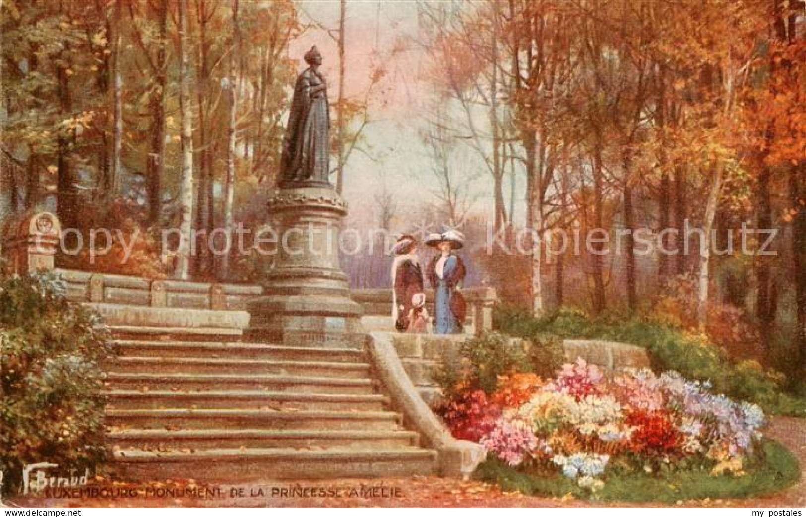 73821589 Wiltz_Luxembourg Monument De La Princesse Amelie - Andere & Zonder Classificatie