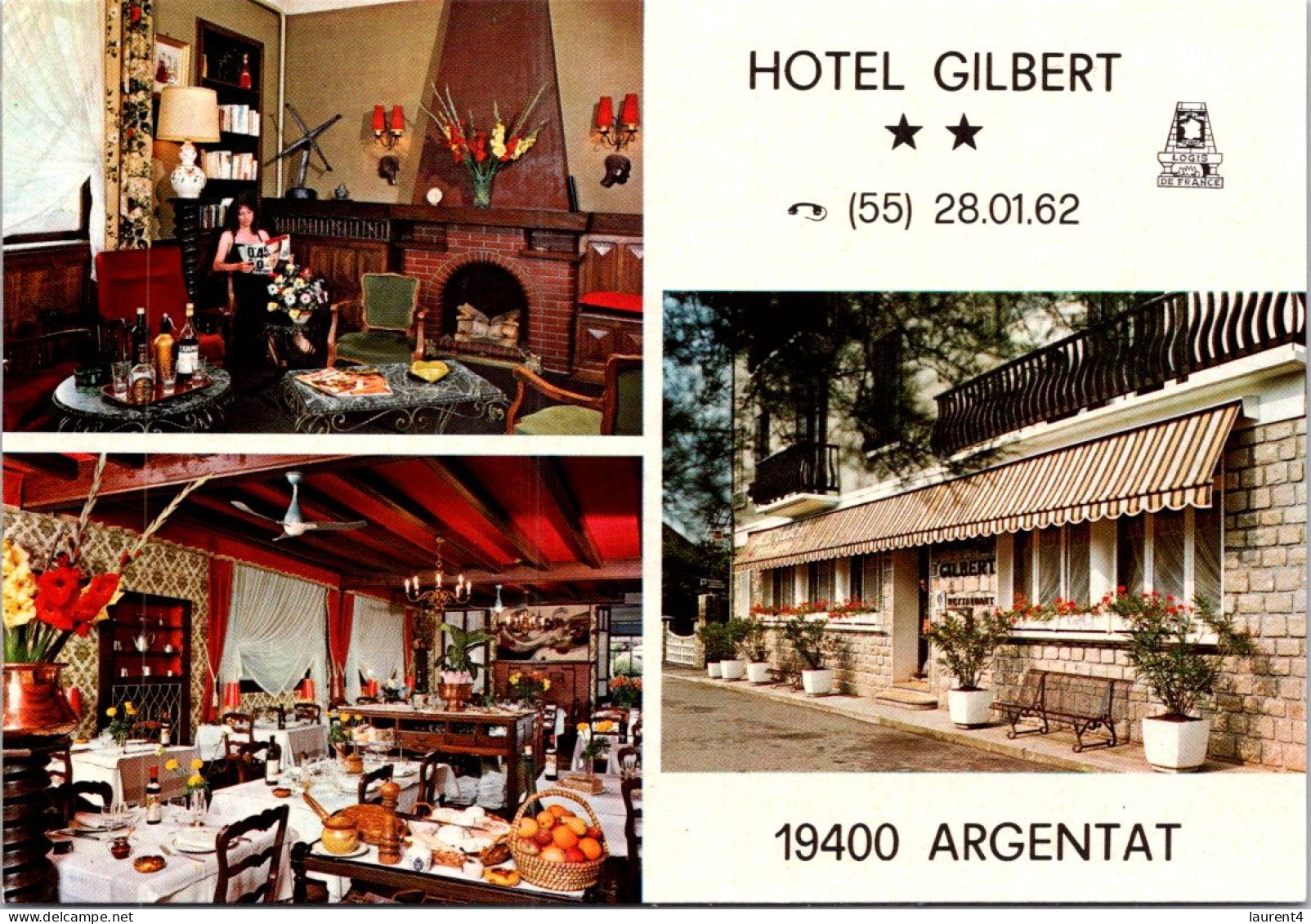 27-4-2024 (3 Z 15) France  - Hotel Gilbert (Argentat) - Châteaux