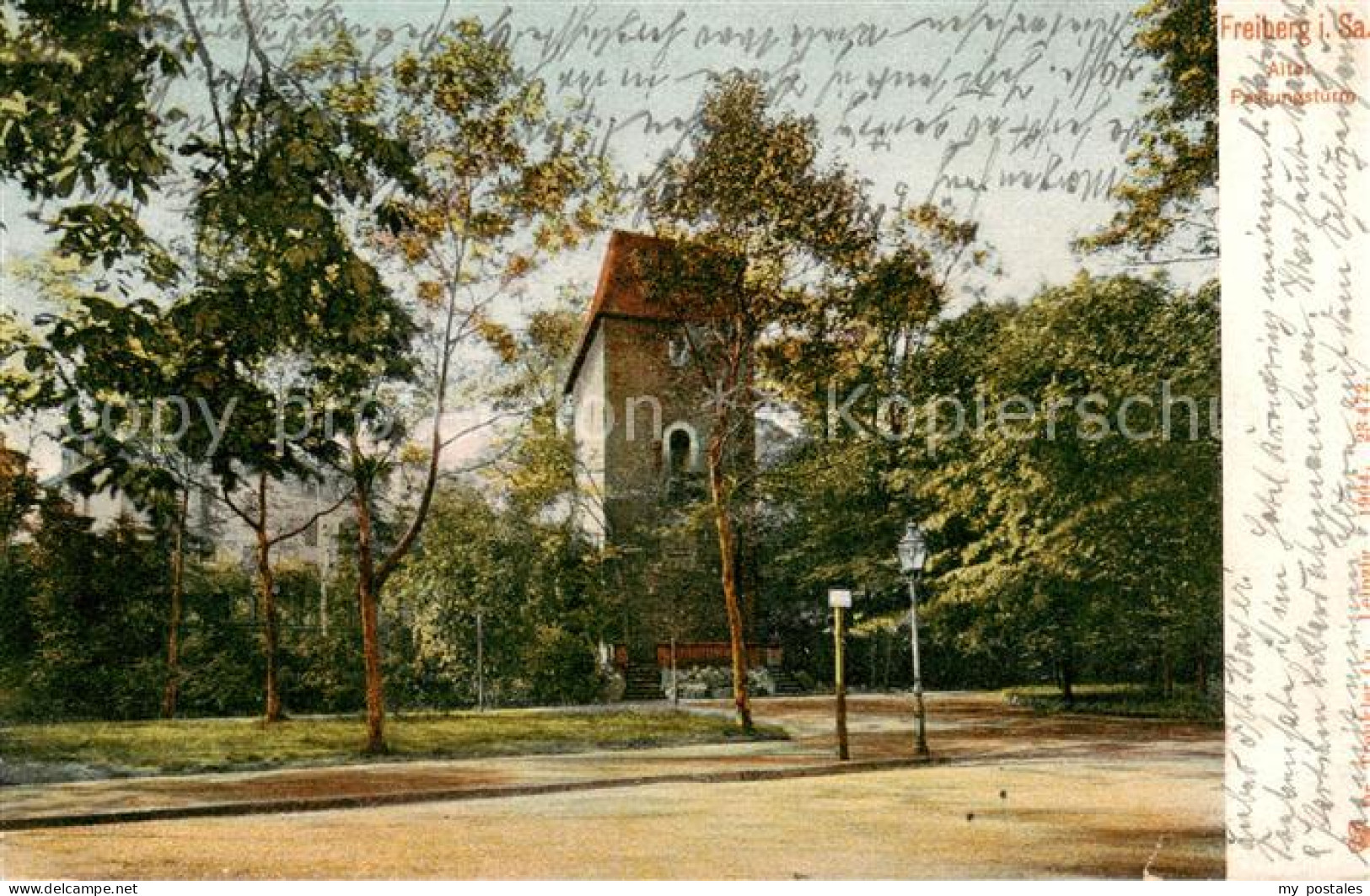 73821561 Freiberg  Sachsen Alte Festungsturm  - Freiberg (Sachsen)