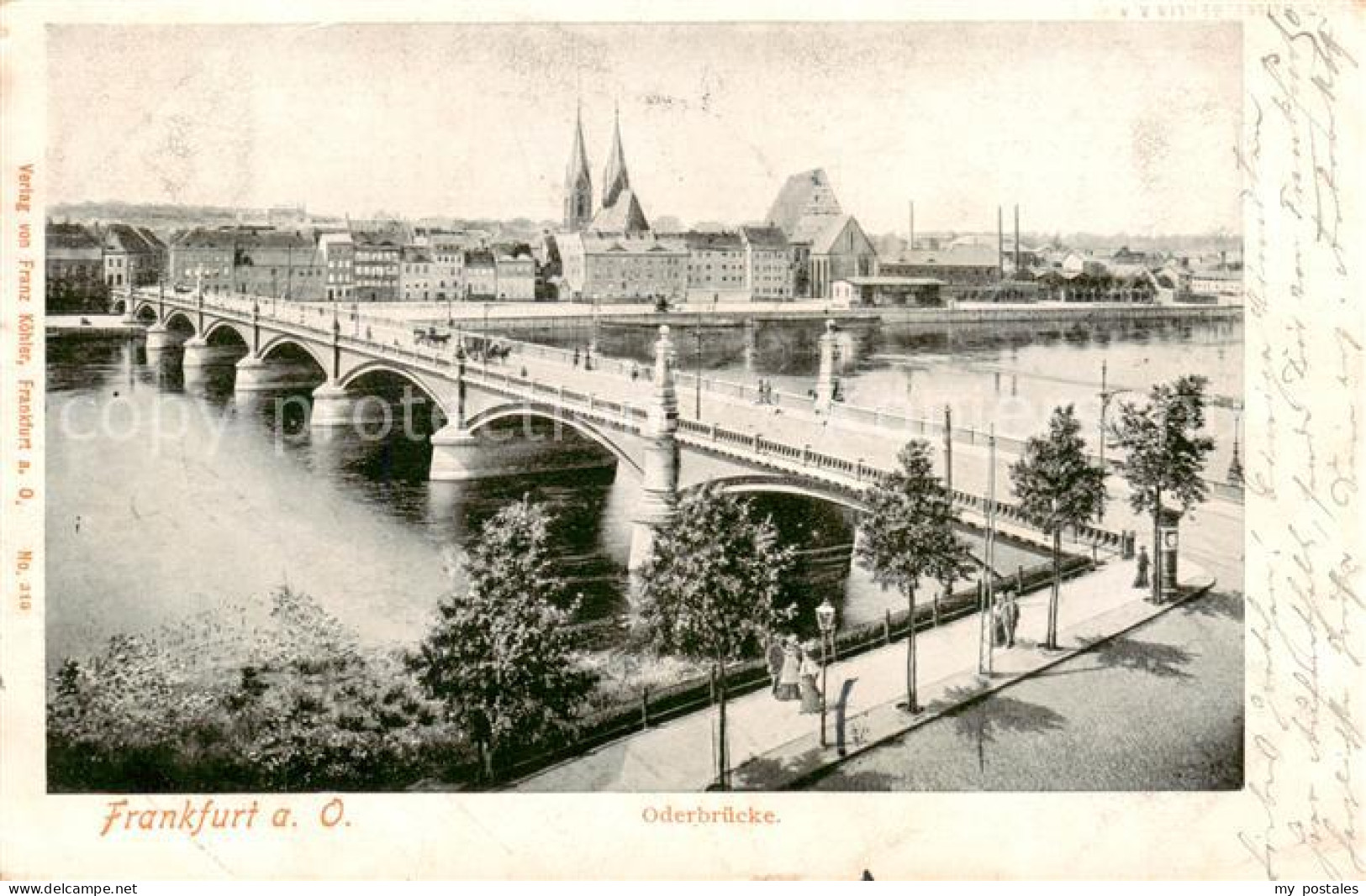 73821536 Frankfurt Oder Oderbruecke Frankfurt Oder - Frankfurt A. D. Oder