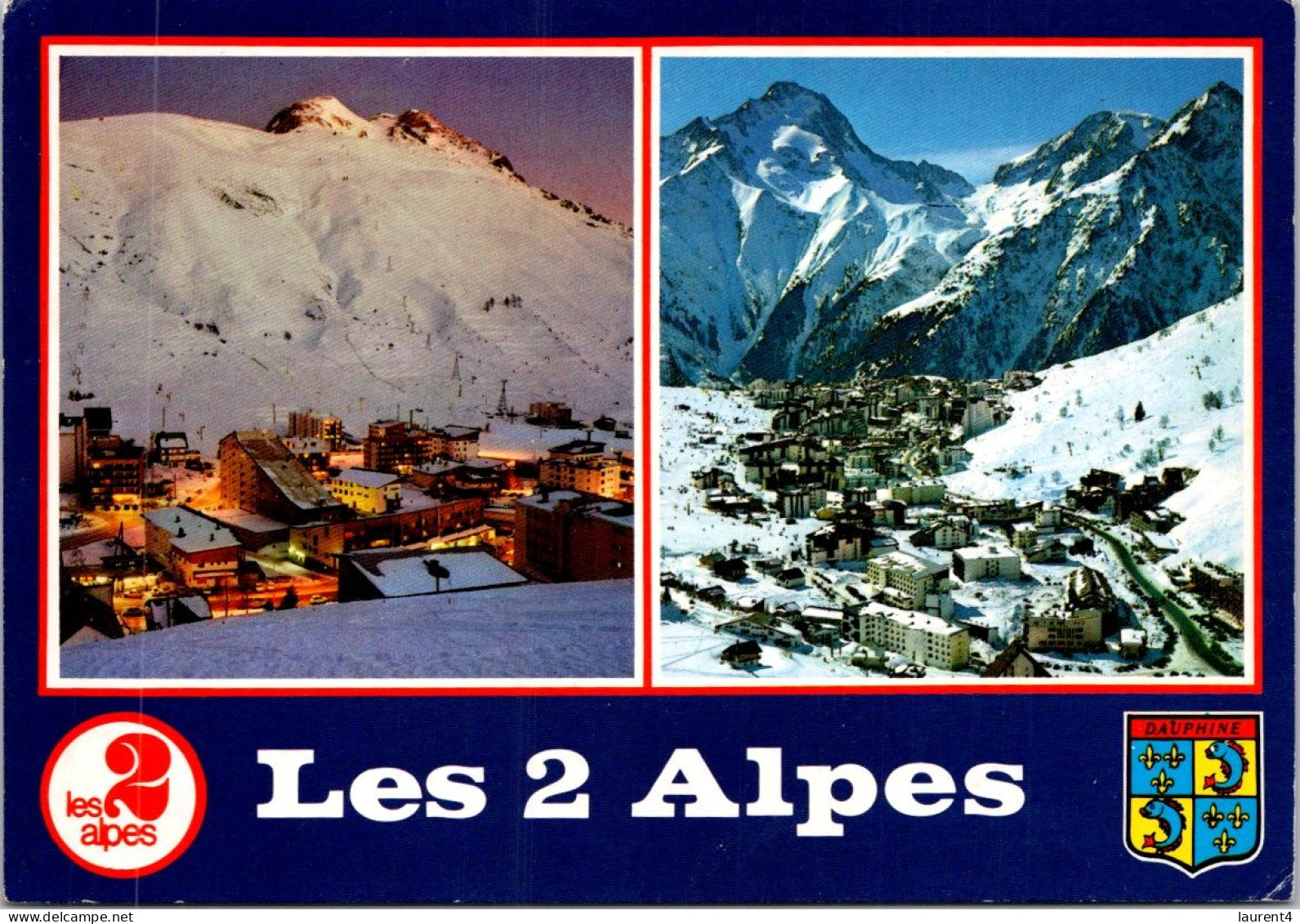 27-4-2024 (3 Z 15)  France - Les 2 Alpes (max Hymans Stamp - Posted 1990) - Autres & Non Classés