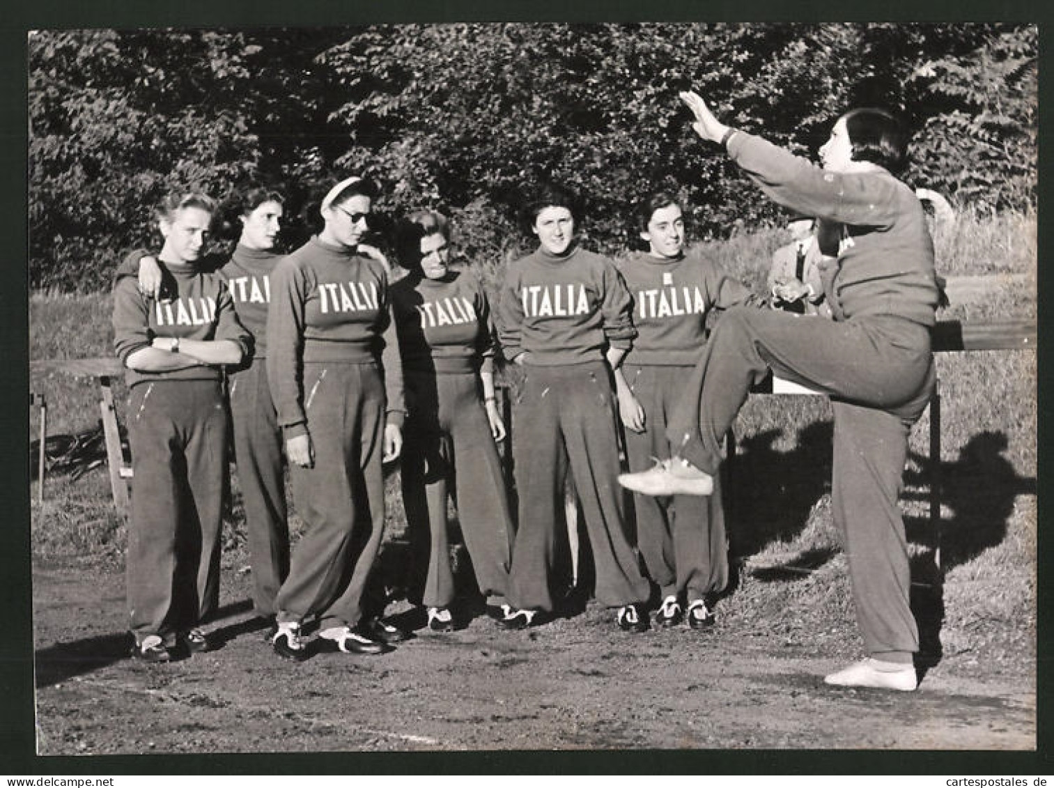 Fotografie Doliwa, Frauen Der Italienischen Mannschaft Beim Training Für Leichtathletik-Europameisterschaften  - Sporten