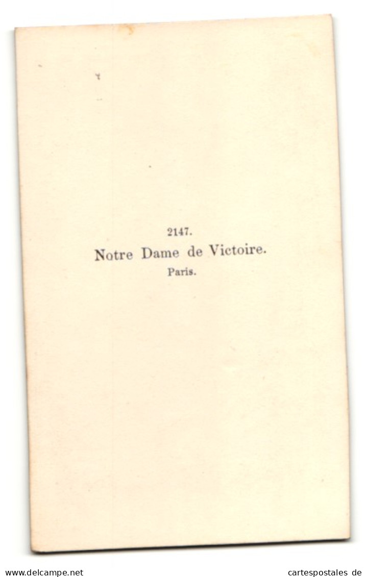 Fotografie Paris, Nr. 2147, Notre Dame De Victoire  - Autres & Non Classés