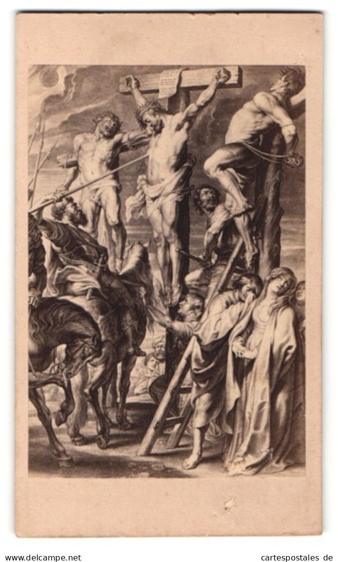 Fotografie Rubens, Nr. 148, Christus Am Kreuz  - Autres & Non Classés