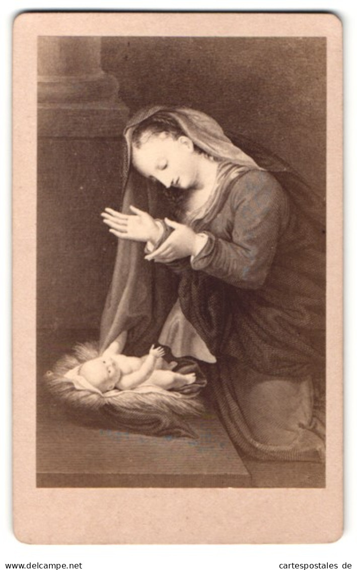 Fotografie Correggio, Nr. 844, Maria Mit Dem Kinde Im Tempel  - Other & Unclassified