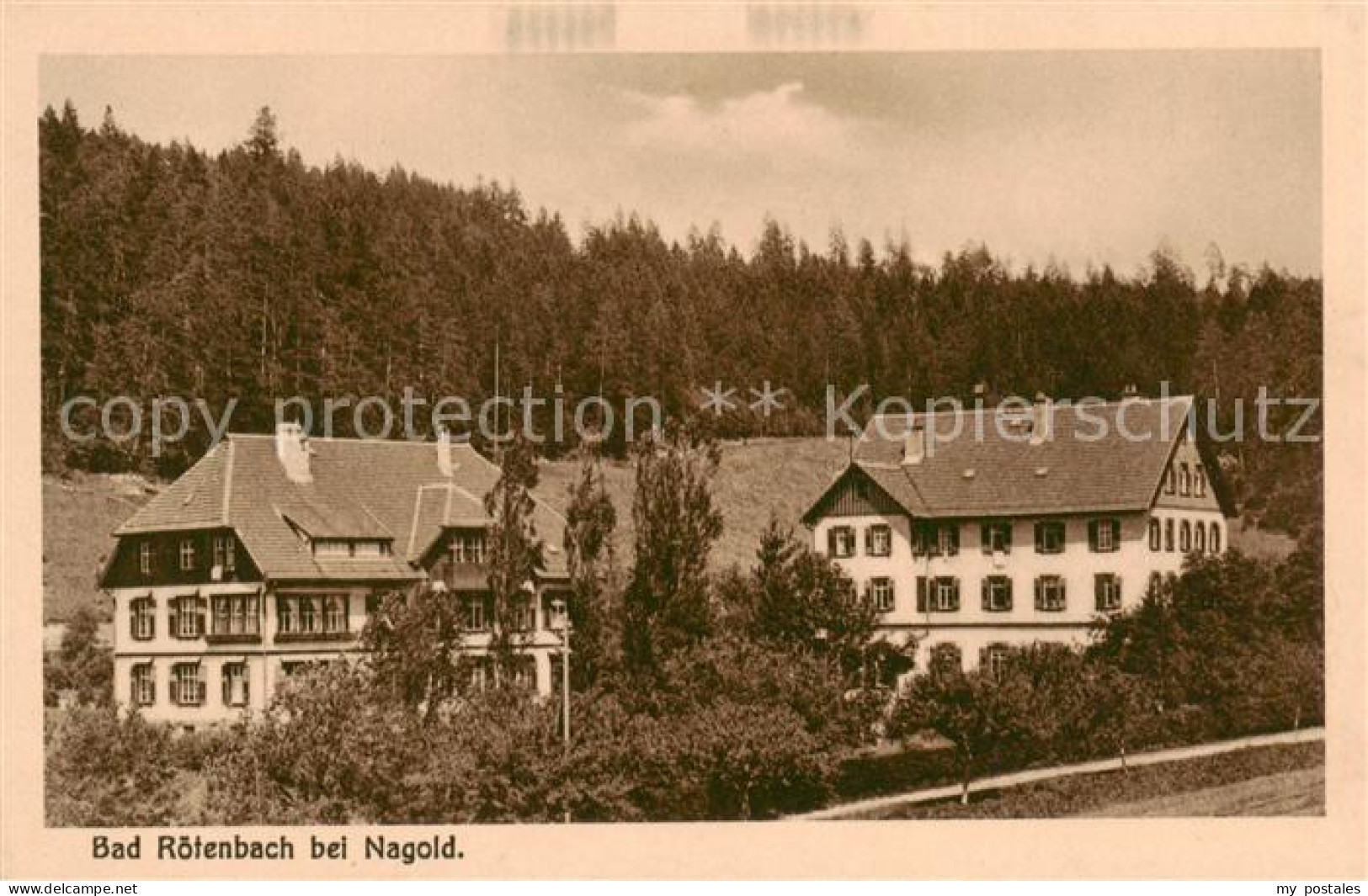 73821210 Roetenbach Nagold Teilansicht Roetenbach Nagold - Nagold