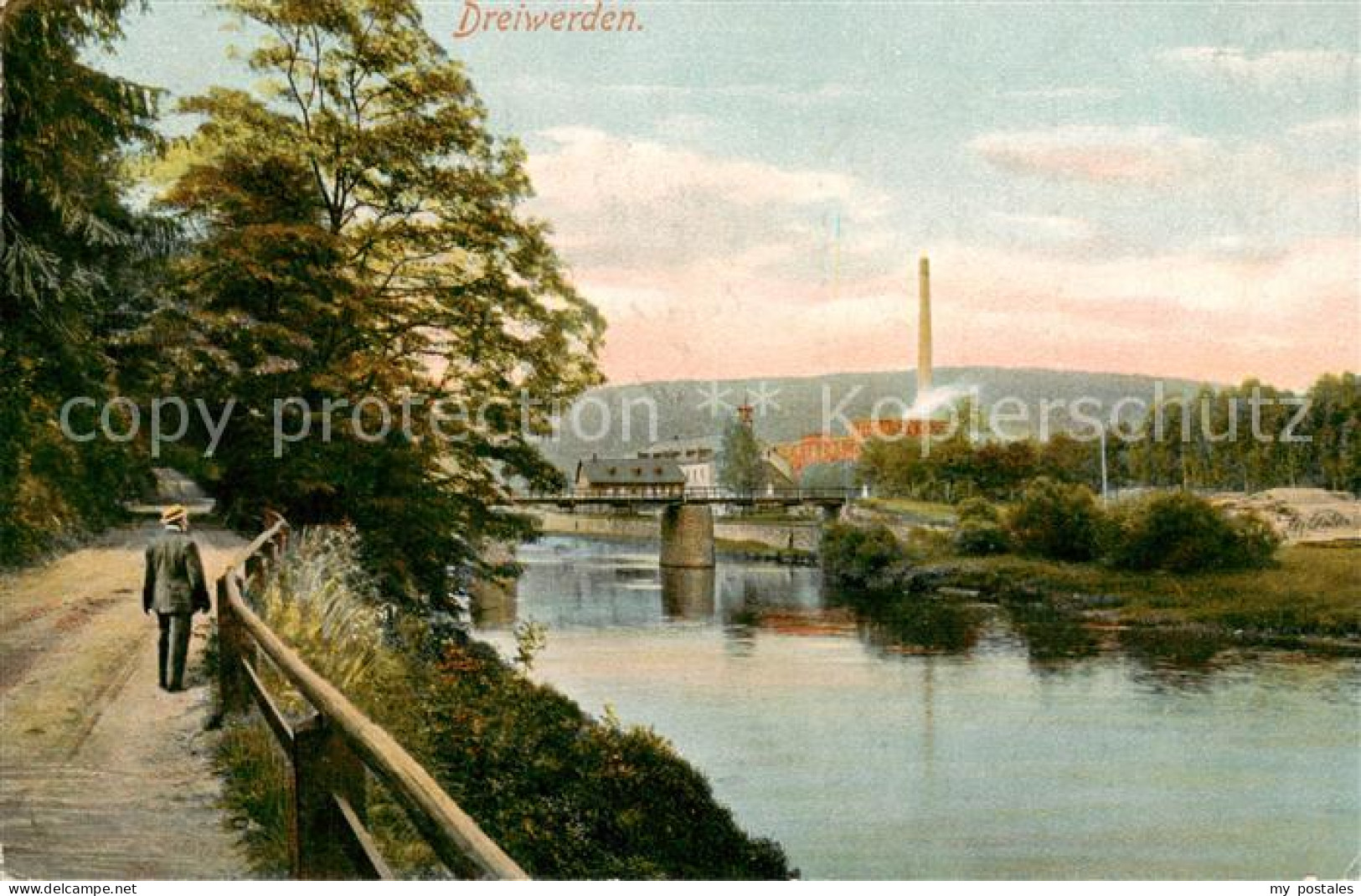 73821201 Dreiwerden Rossau Mittweida Panorama  - Sonstige & Ohne Zuordnung