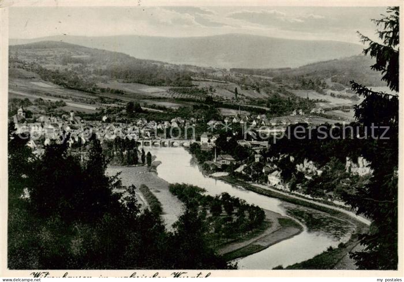 73821155 Witzenhausen Im Werratal Panorama Witzenhausen - Witzenhausen