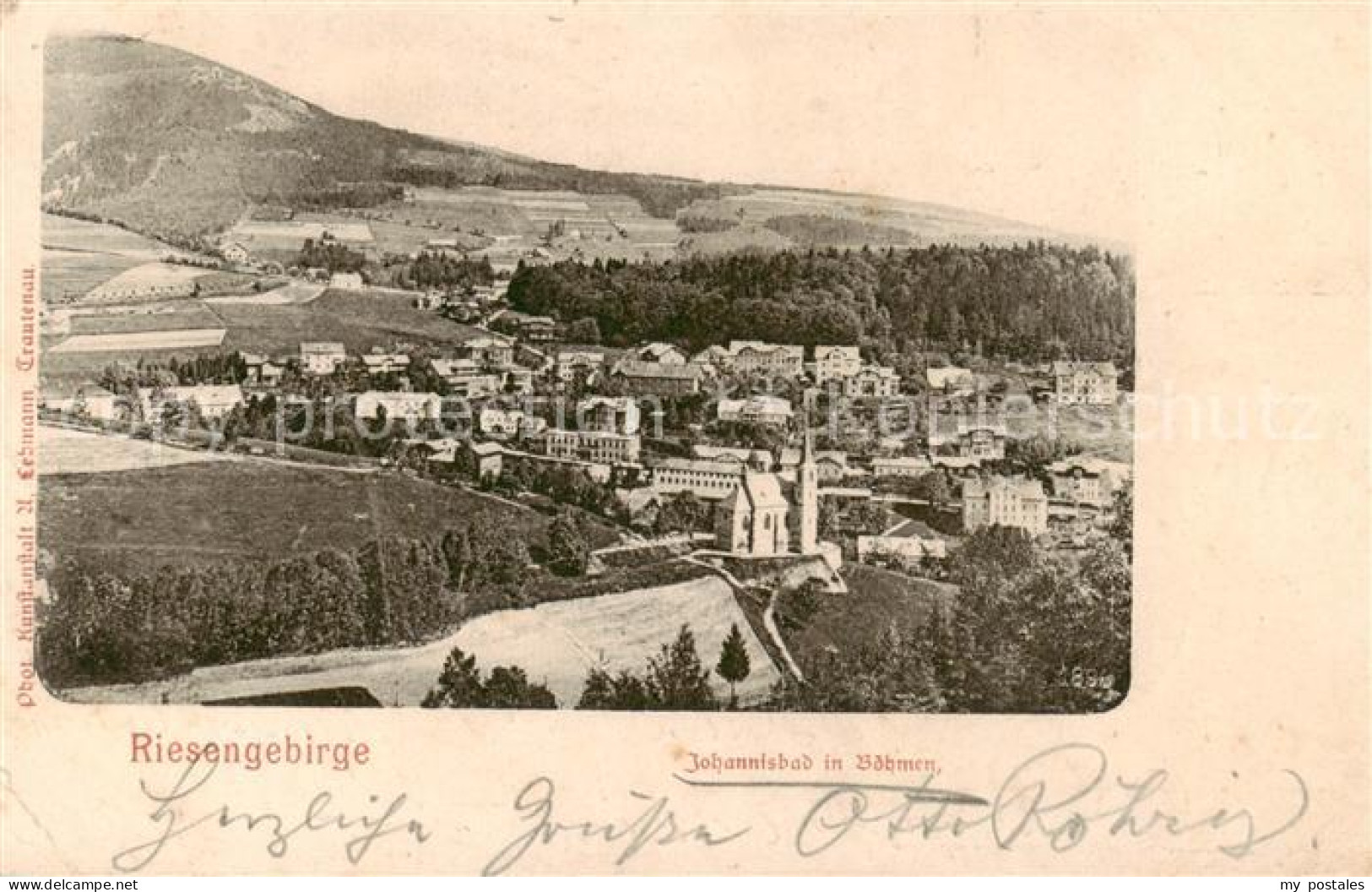 73821040 Johannisbad Janske Lazne Boehmen CZ Panorama  - Tschechische Republik