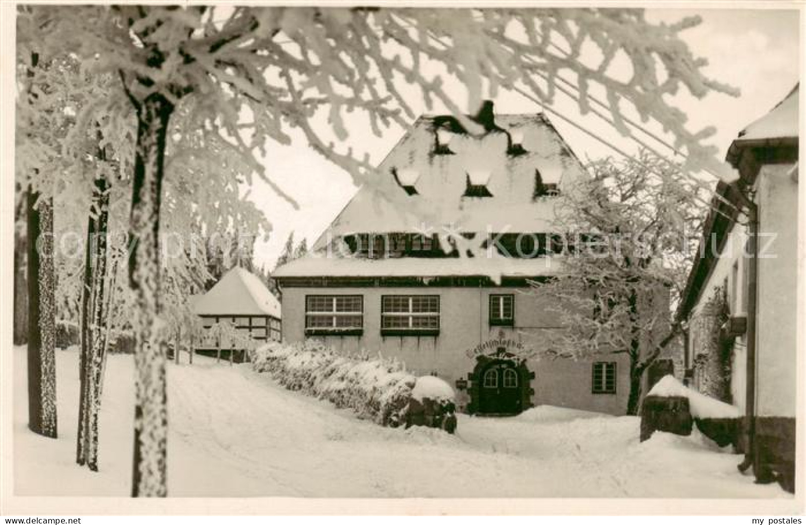 73821037 Giehren Isergebirge CZ Berghotel Kesselschlossbaude  - Tsjechië