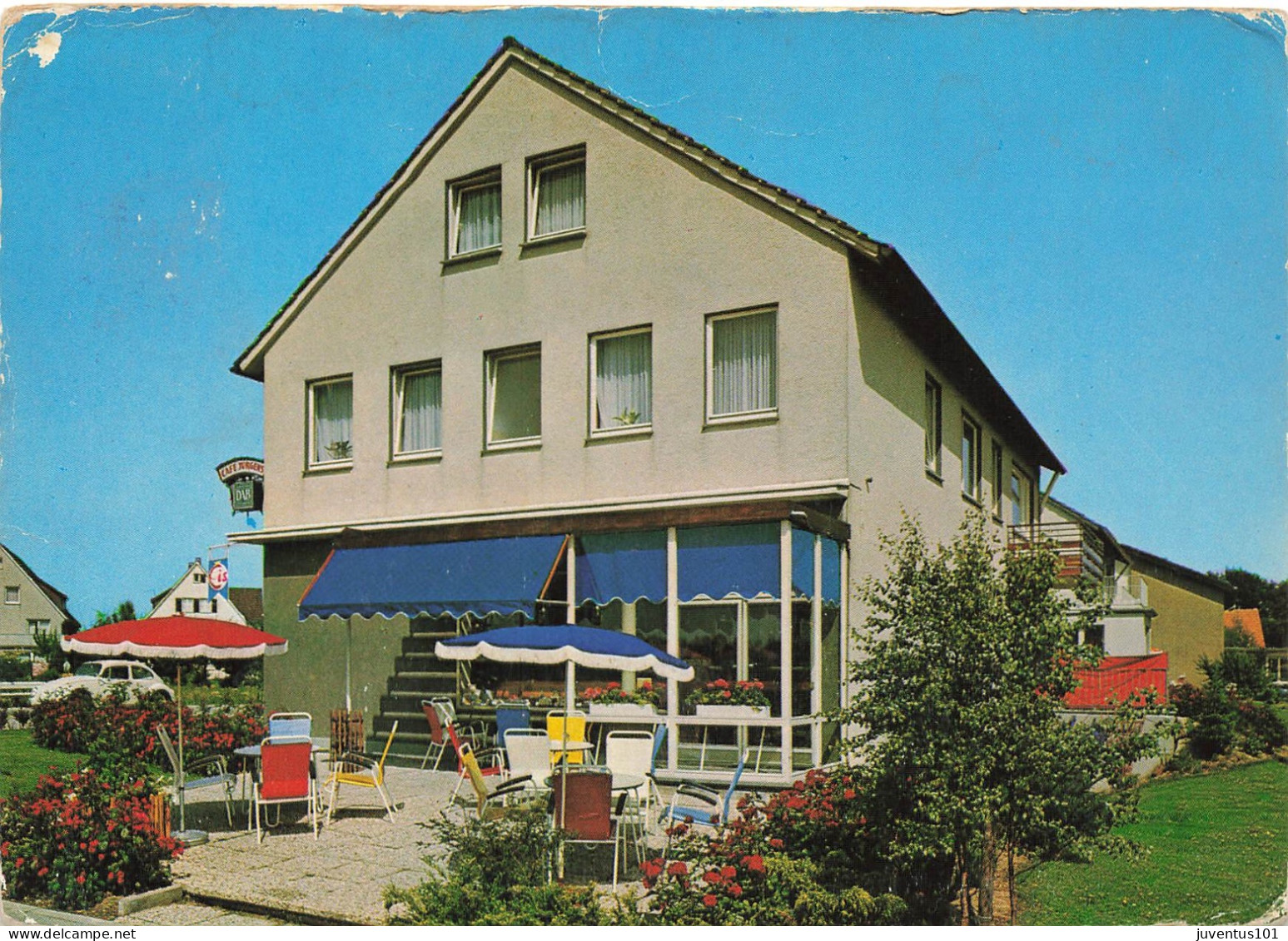 CPSM Bad Meinberg Café Jürgens-Timbre     L2873 - Bad Meinberg