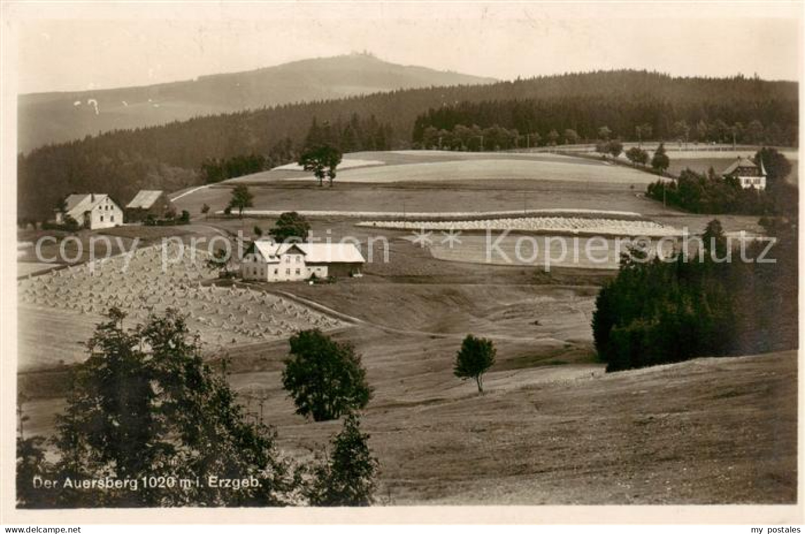 73821011 Auersberg 1020m Wildenthal Erzgebirge Der Auersberg  - Eibenstock