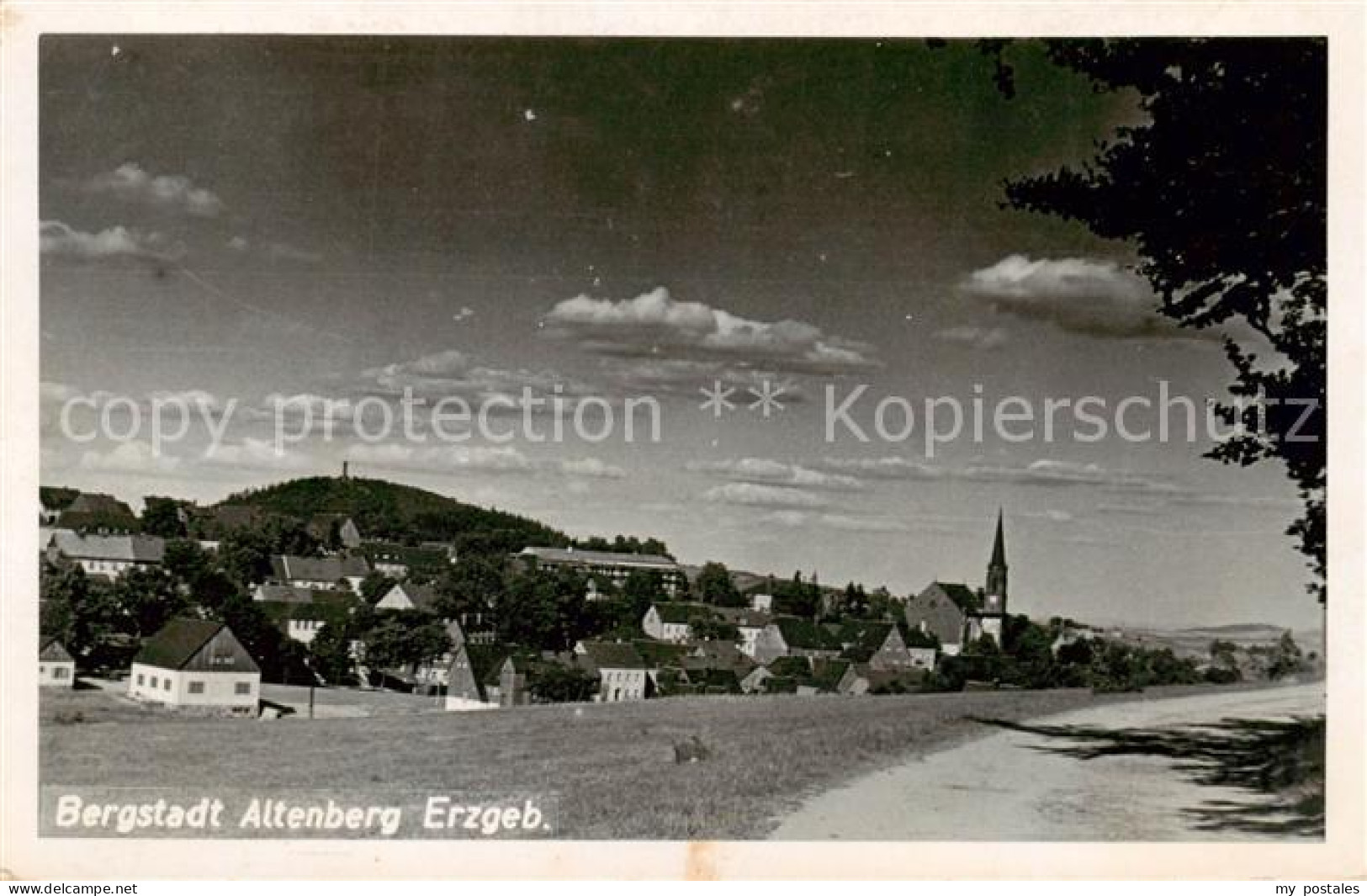 73821000 Altenberg  Osterzgebirge Panorama  - Geising