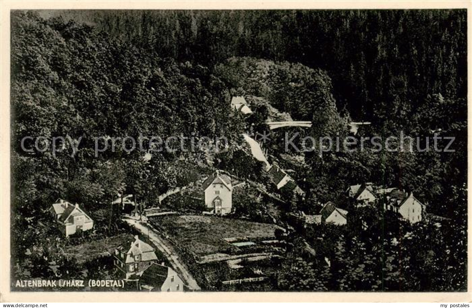 73820990 Altenbrak Harz Panorama Bodetal Altenbrak Harz - Altenbrak