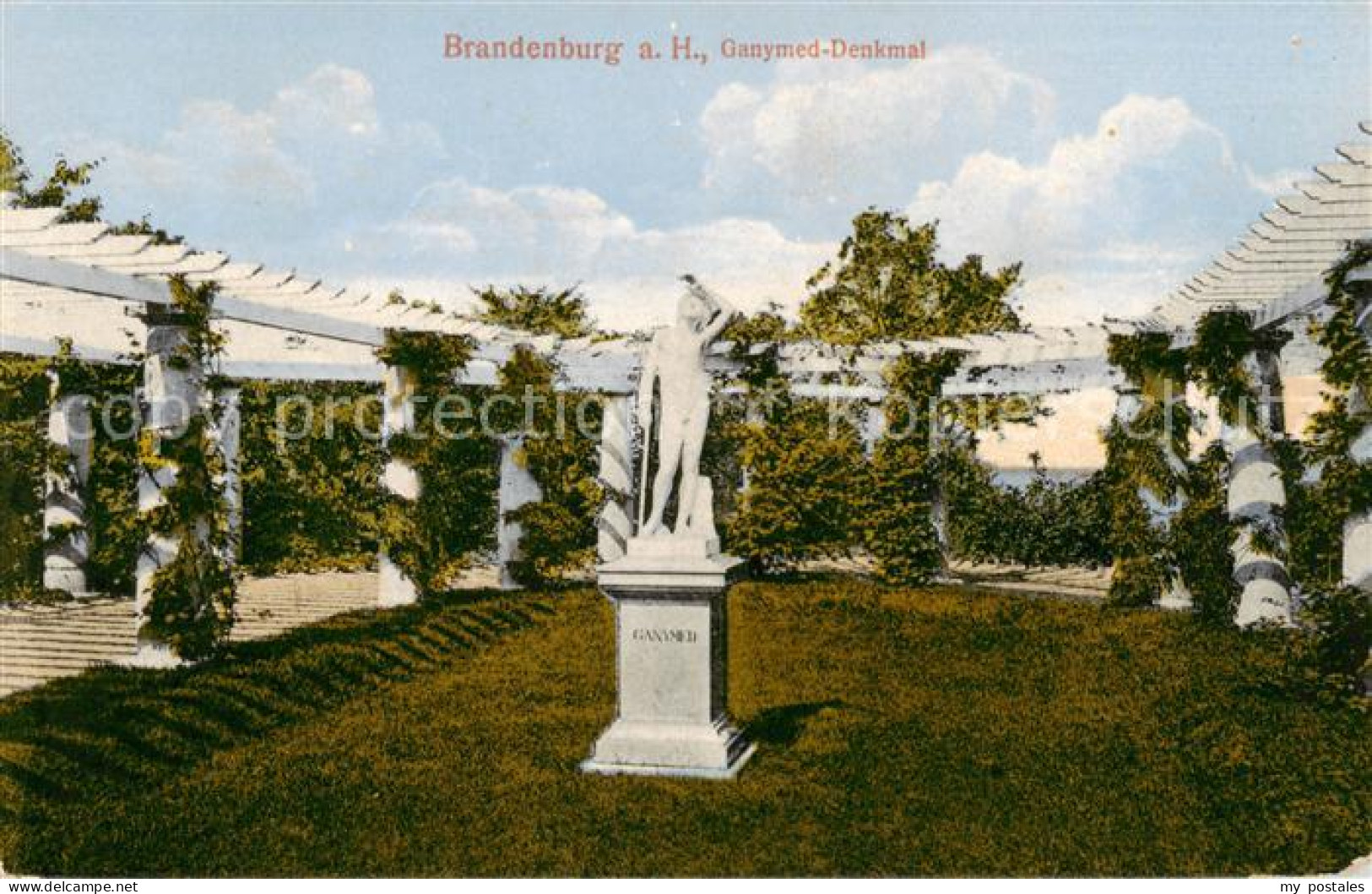 73820985 Brandenburg  Havel Ganymed Denkmal Feldpost  - Brandenburg