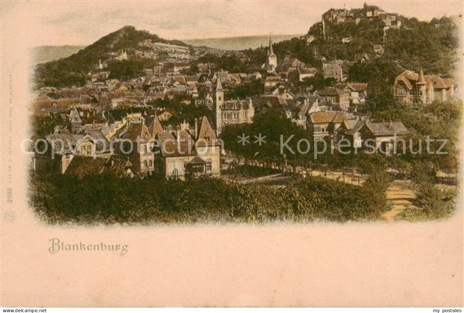 73820966 Blankenburg Harz Panorama Blankenburg Harz - Blankenburg