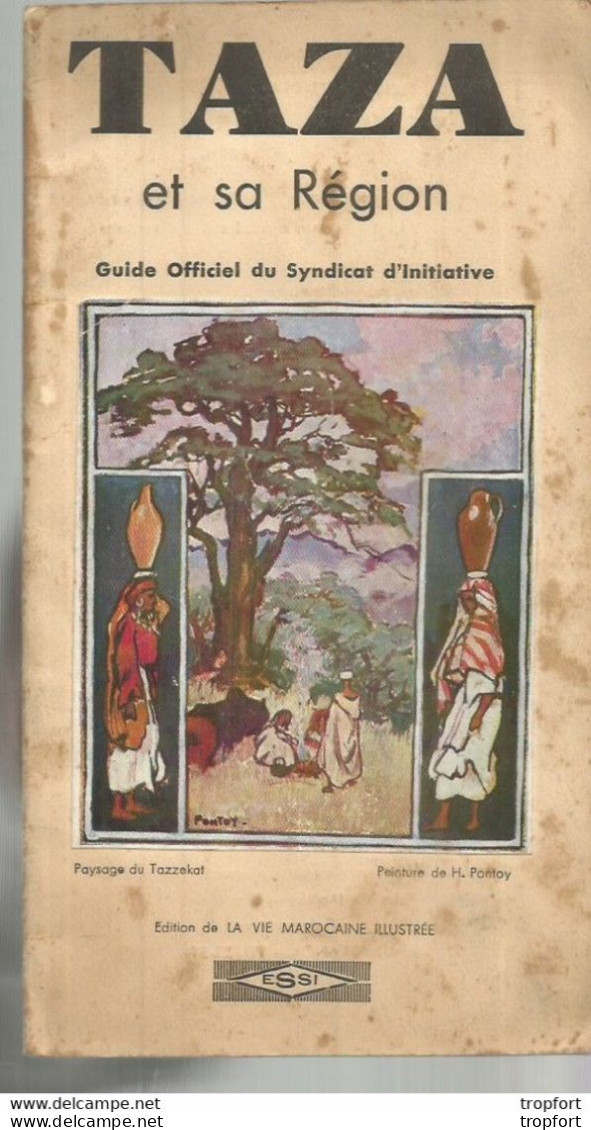 GU / Advertising Tourism Guide TOURISME / Guide Touristique LIVRET MAROC Marocco TAZA CASABLANCA  45 Pages !! - Dépliants Turistici