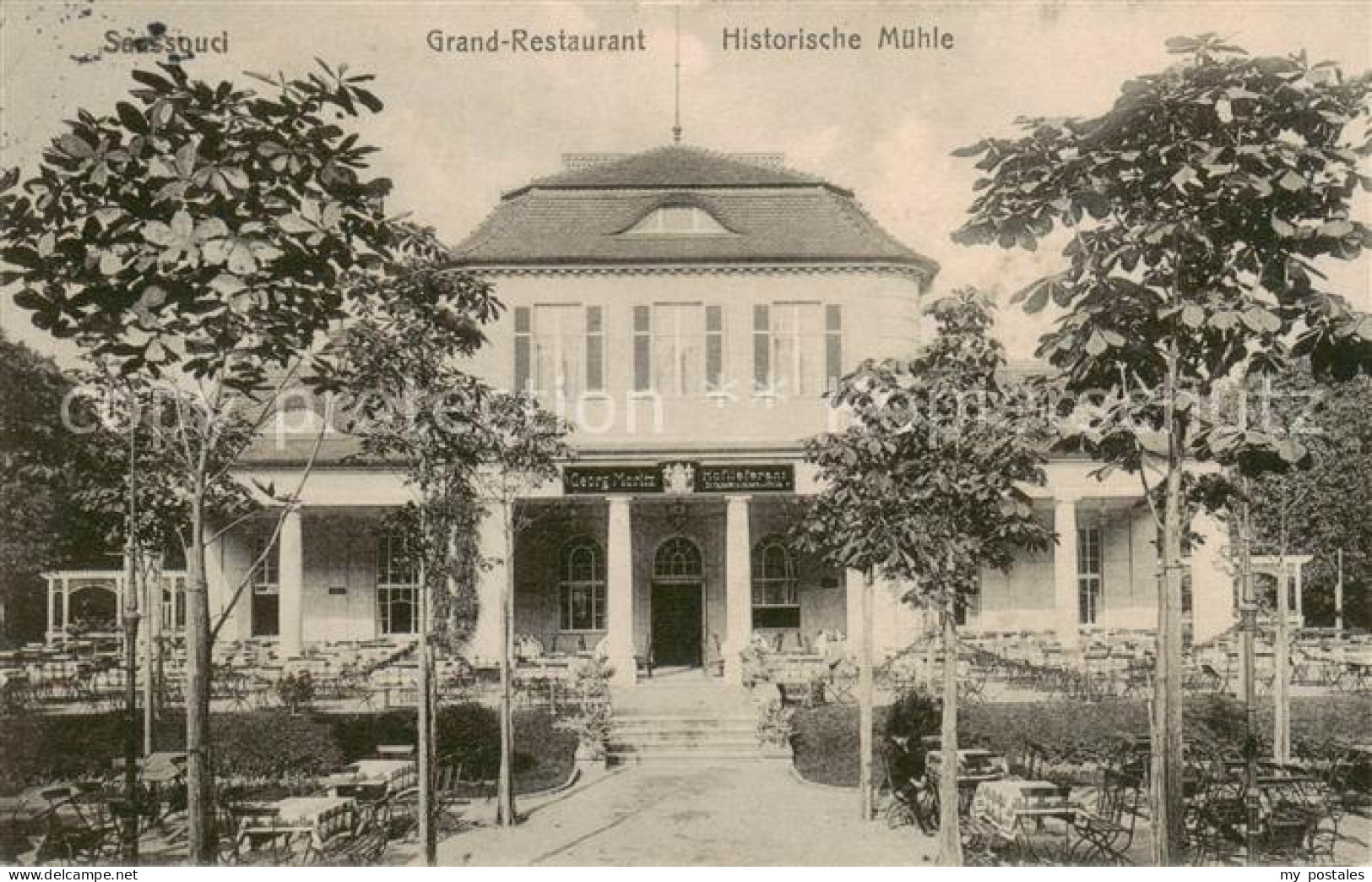 73820878 Potsdam Sanssouci Grand Restaurant Historische Muehle Potsdam - Potsdam