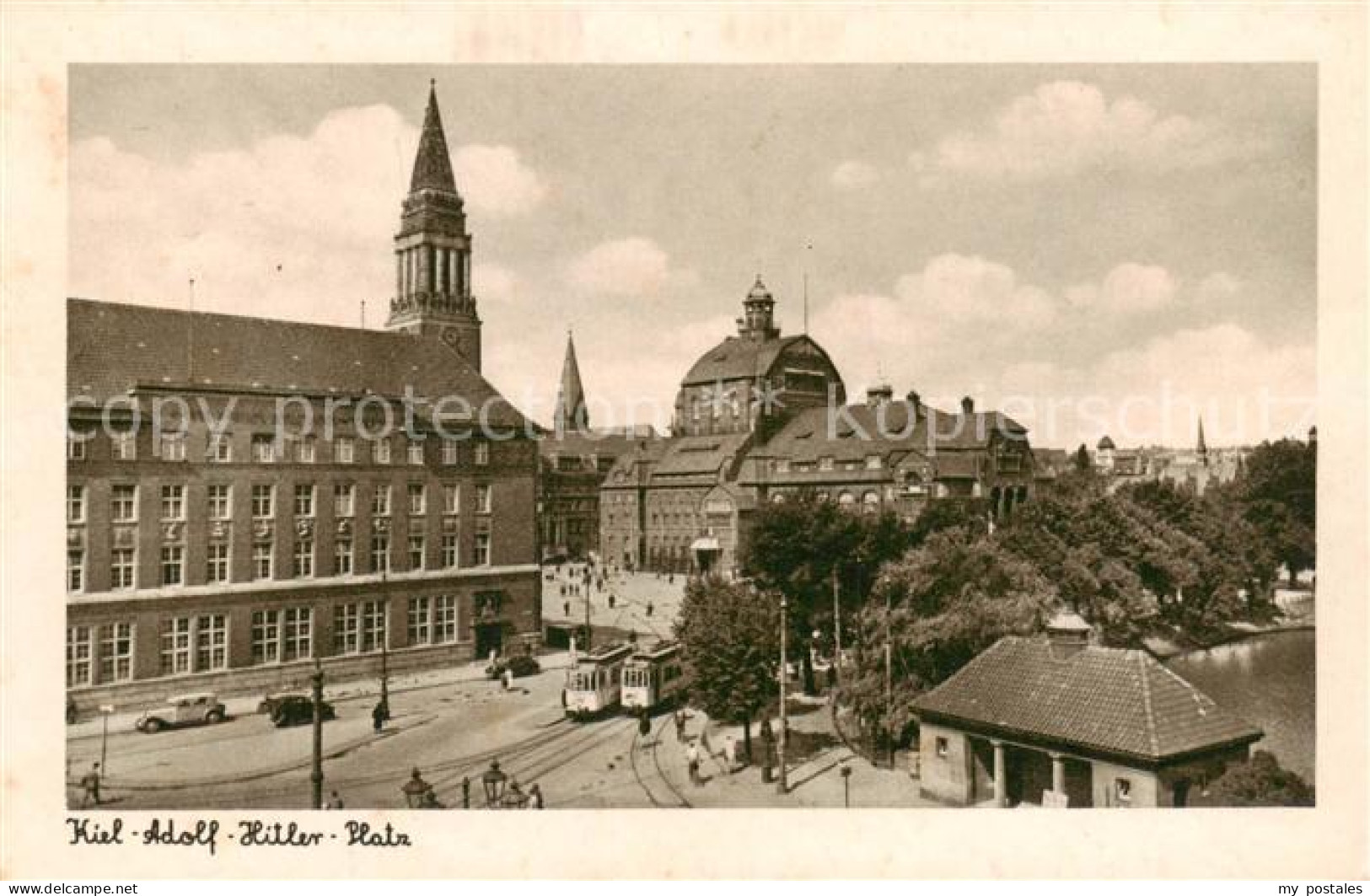 73820868 Kiel Adolf Hitler Platz Kiel - Kiel