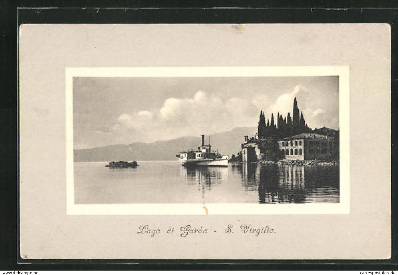Passepartout-Cartolina S. Vigilio, Lago Di Garda  - Autres & Non Classés