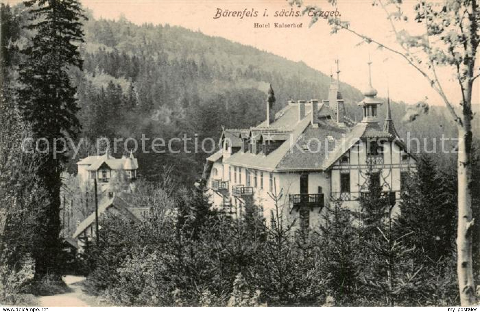 73820751 Baerenfels Erzgebirge Altenberg Hotel Kaiserhof  - Altenberg