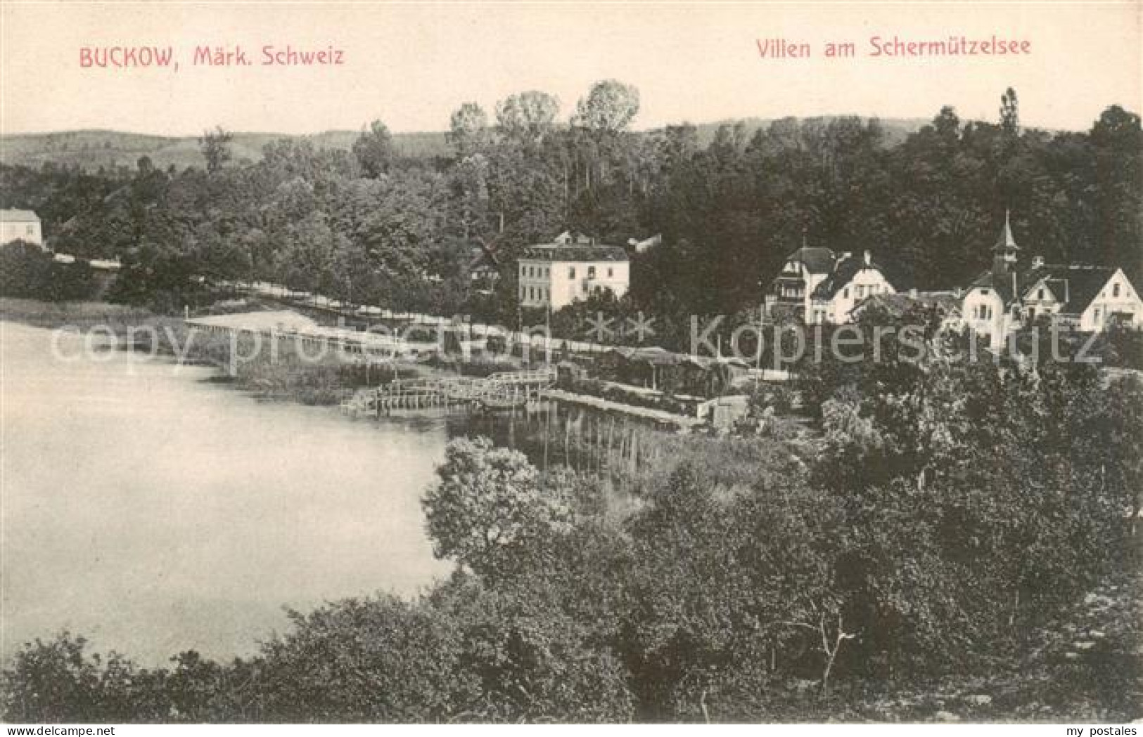 73820747 Buckow Maerkische Schweiz Villen Am Schermuetzelsee Buckow Maerkische S - Sonstige & Ohne Zuordnung