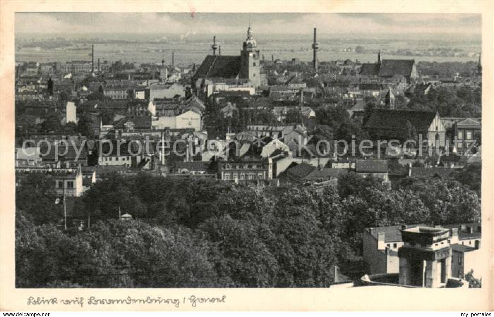 73820745 Brandenburg  Havel Stadtpanorama  - Brandenburg