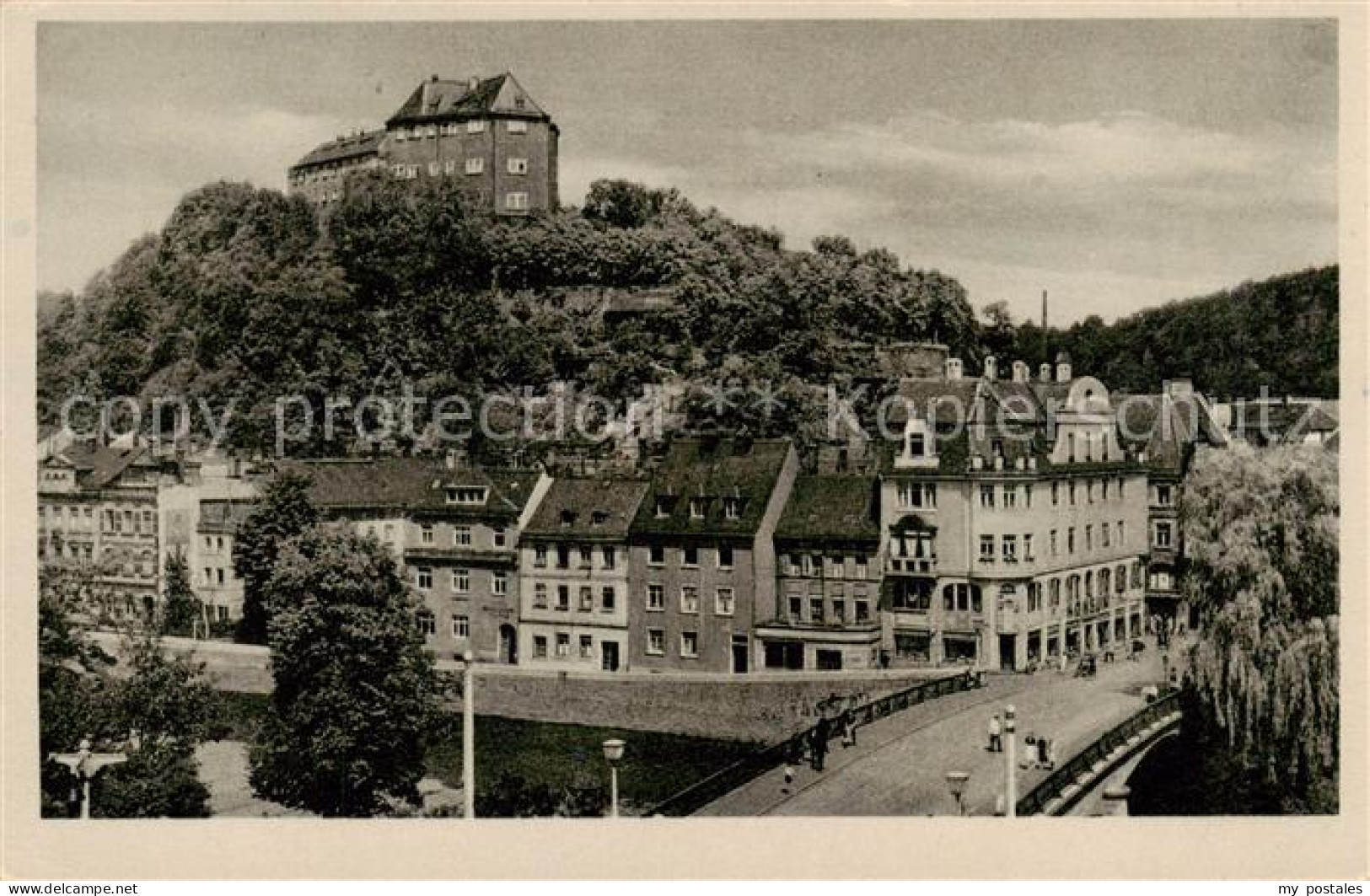 73820741 Greiz Thueringen Blick Zum Schloss Greiz Thueringen - Greiz