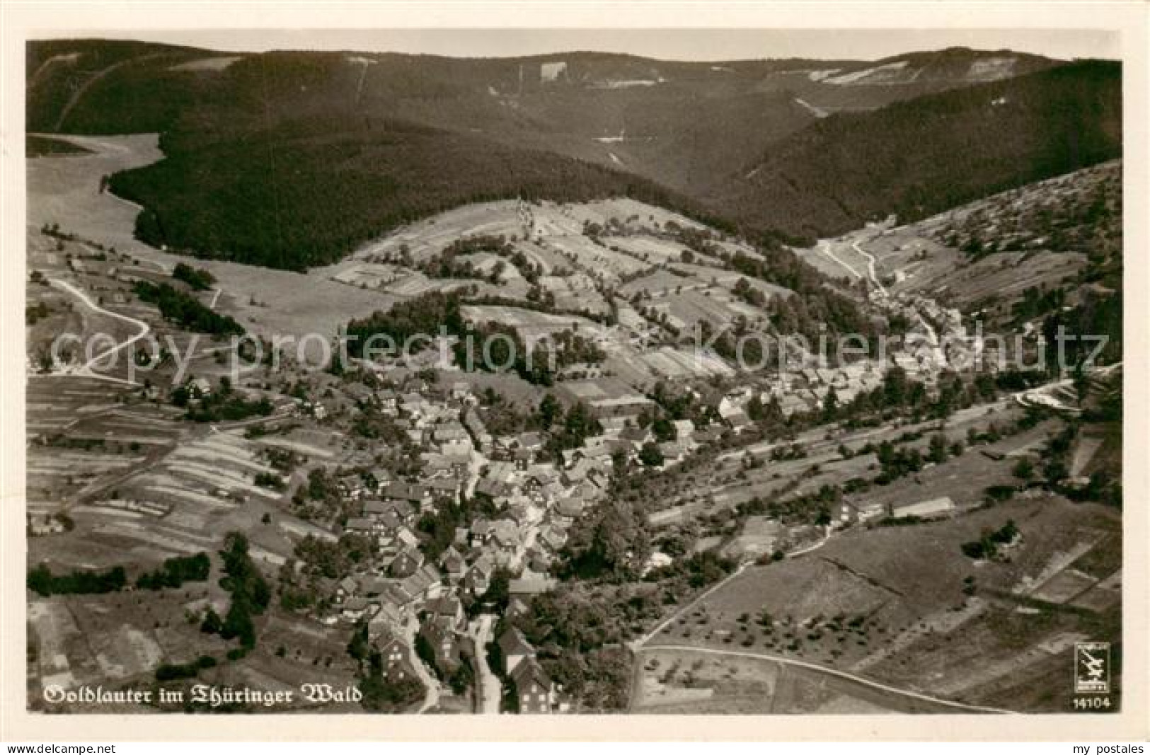 73820730 Goldlauter-Heidersbach Panorama Thueringer Wald Goldlauter-Heidersbach - Suhl